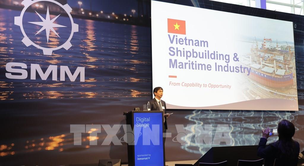 Ngành đóng tàu Việt Nam lần đầu tiên ra mắt Hội chợ Hàng hải quốc tế Hamburg 2026