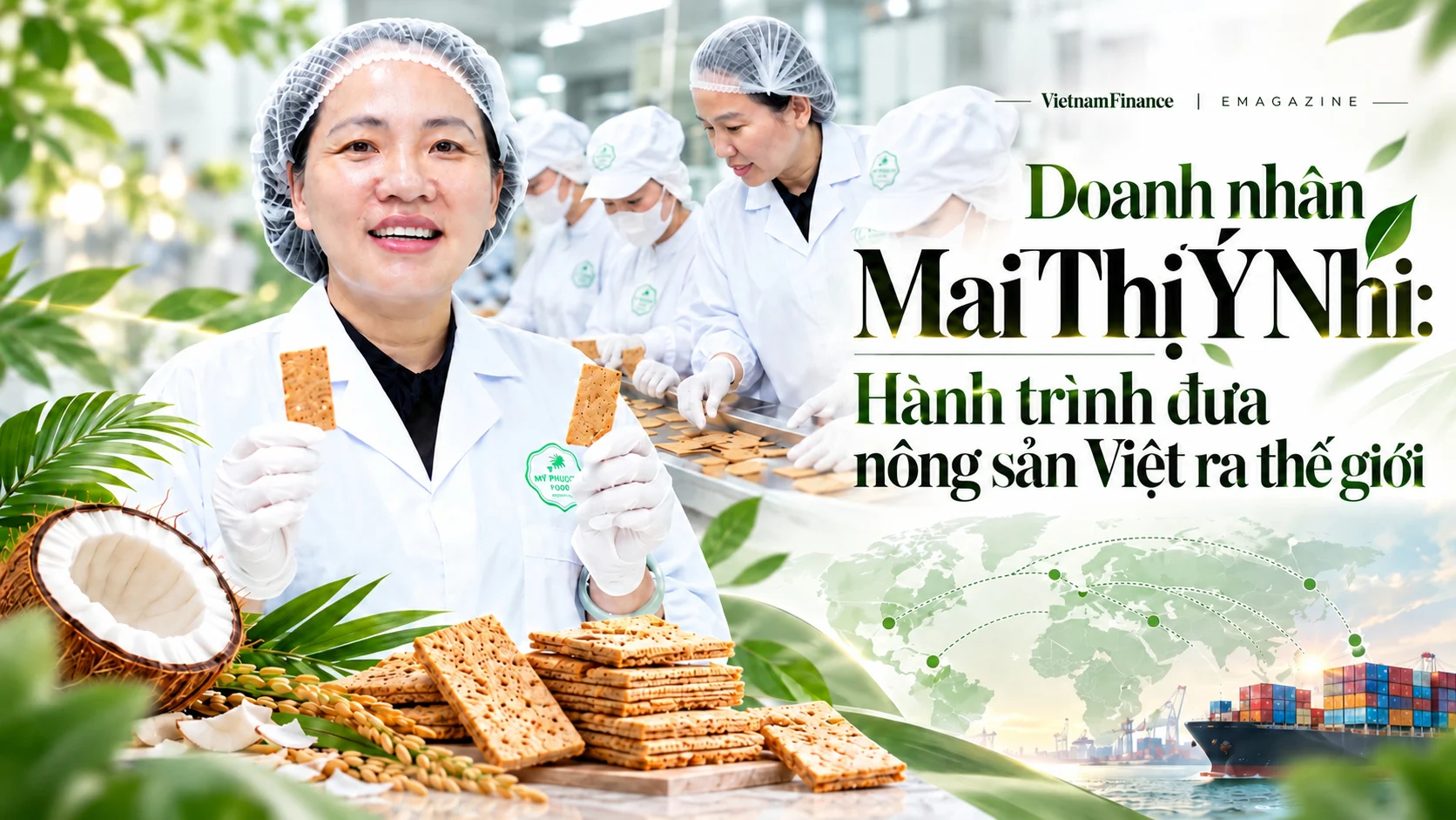 Doanh nhân Mai Thị Ý Nhi: Hành trình đưa nông sản Việt ra thế giới