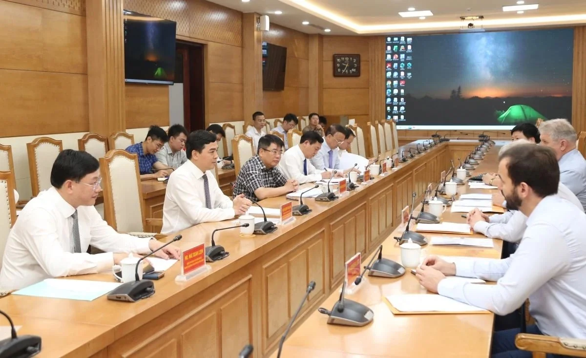 Tập đoàn năng lượng hàng đầu của Nga quan tâm đến lĩnh vực LNG tại Thanh Hóa