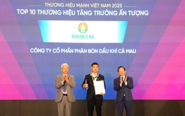 PVCFC: Đạt Top 10 Thương hiệu tăng trưởng ấn tượng năm 2025