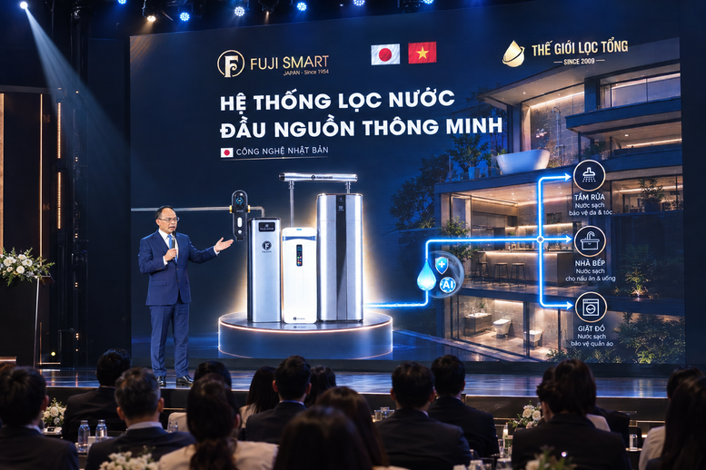 Tập đoàn thiết bị y tế Nhật Bản chọn Việt Nam là nơi đầu tiên triển khai giải pháp lọc nước tổng đầu nguồn ứng dụng AI