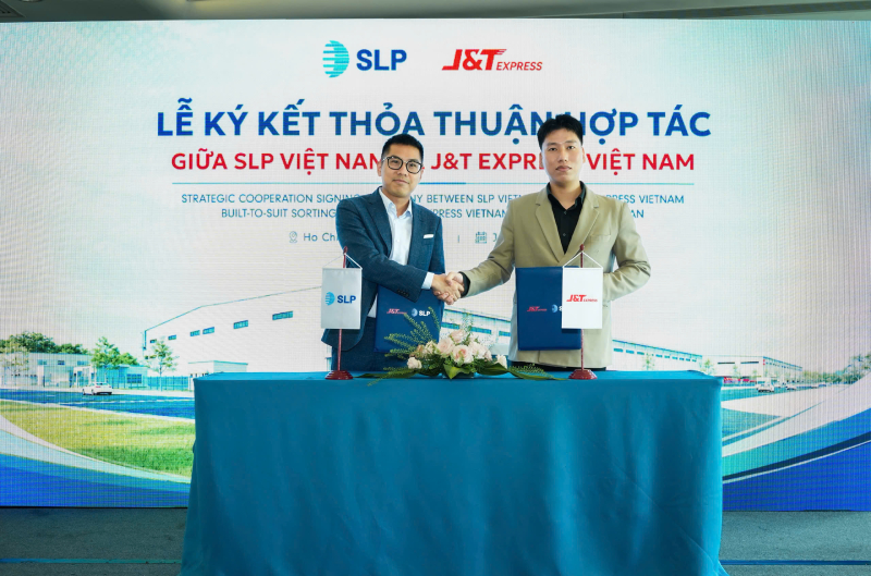 slp-viet-nam-va-jt-express-viet-nam-ky-ket-hop-tac-phat-trien-trung-tam-logistics-tu-dong-hoa-quy-mo-lon