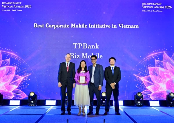 Lập hattrick tại The Asian Banker 2026: Dấu ấn công nghệ của TPBank trong dòng chảy kinh tế số