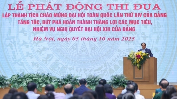 thu-tuong-chinh-phu-phat-dong-dot-thi-dua-cao-diem-lap-thanh-tich-chao-mung-dai-hoi-xiv-cua-dang