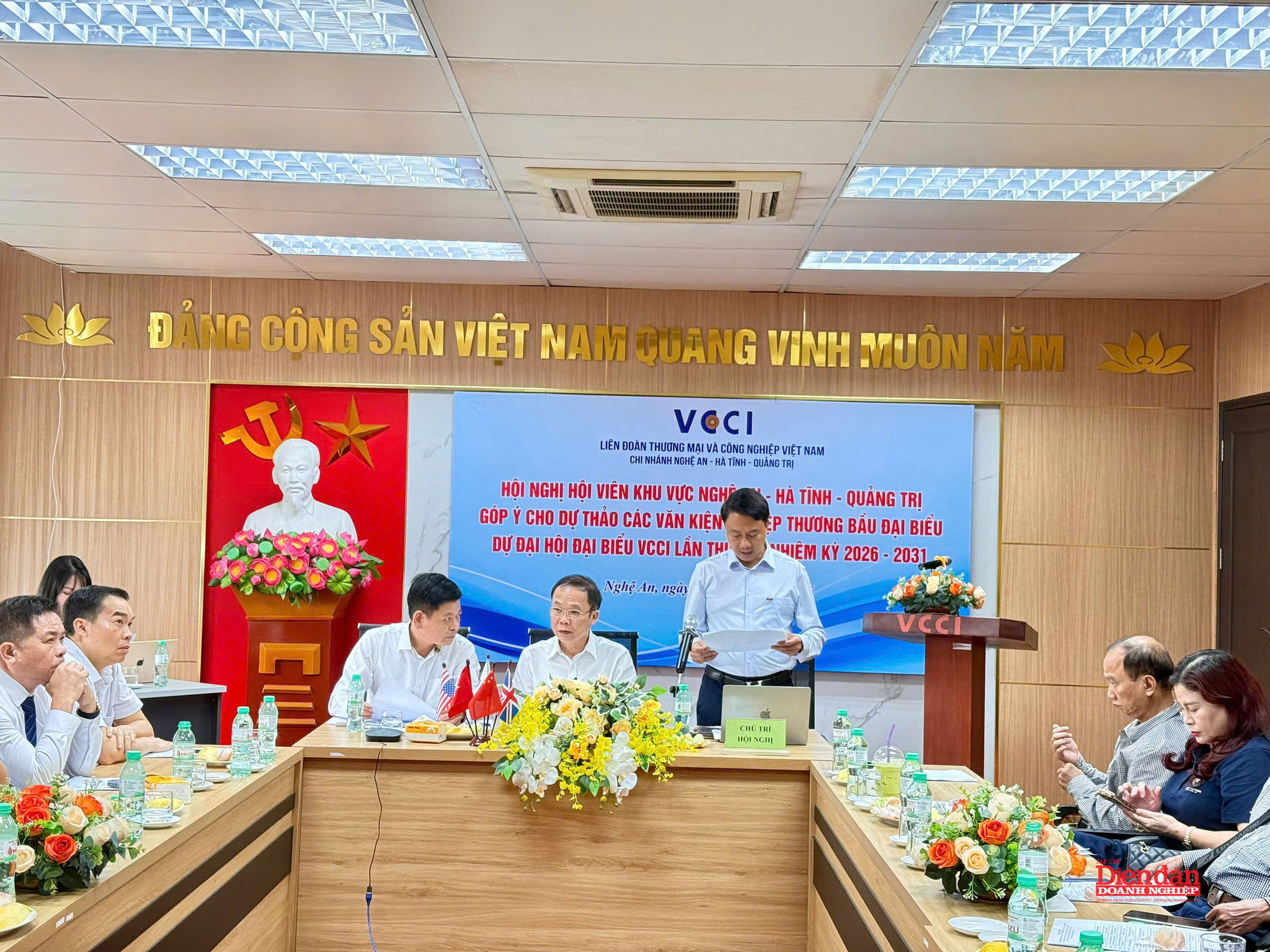 Doanh nghiệp Nghệ An - Hà Tĩnh - Quảng Trị hiến kế cho Văn kiện Đại hội VCCI lần thứ VIII