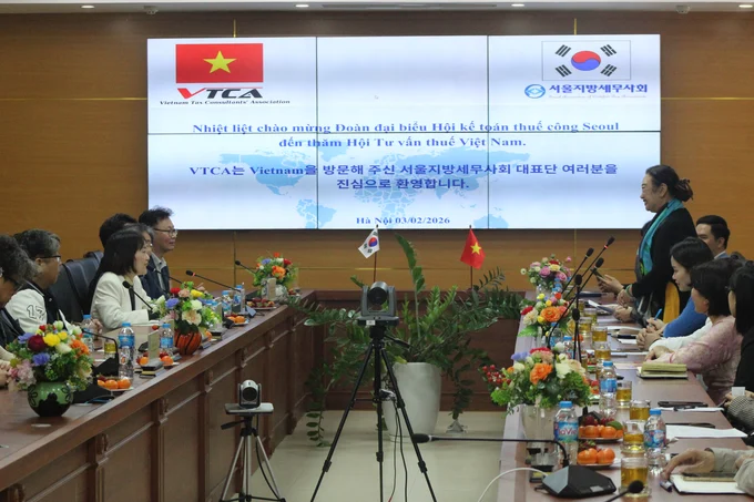 Hội Tư vấn Thuế Việt Nam tiếp Hội Kế toán Thuế công Seoul, Hàn Quốc