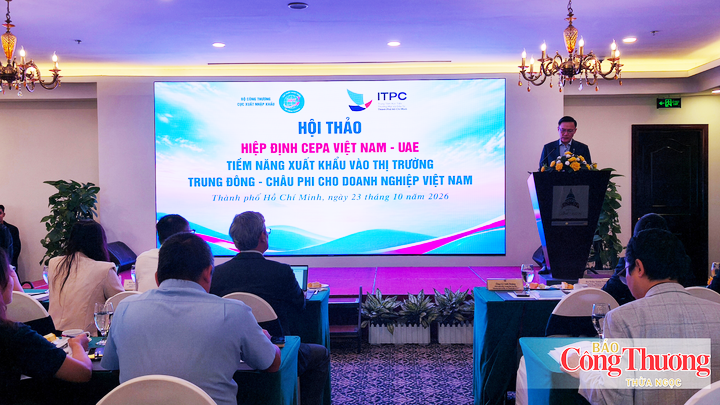 Hiệp định CEPA: Mở rộng dư địa xuất khẩu sang thị trường Trung Đông, châu Phi