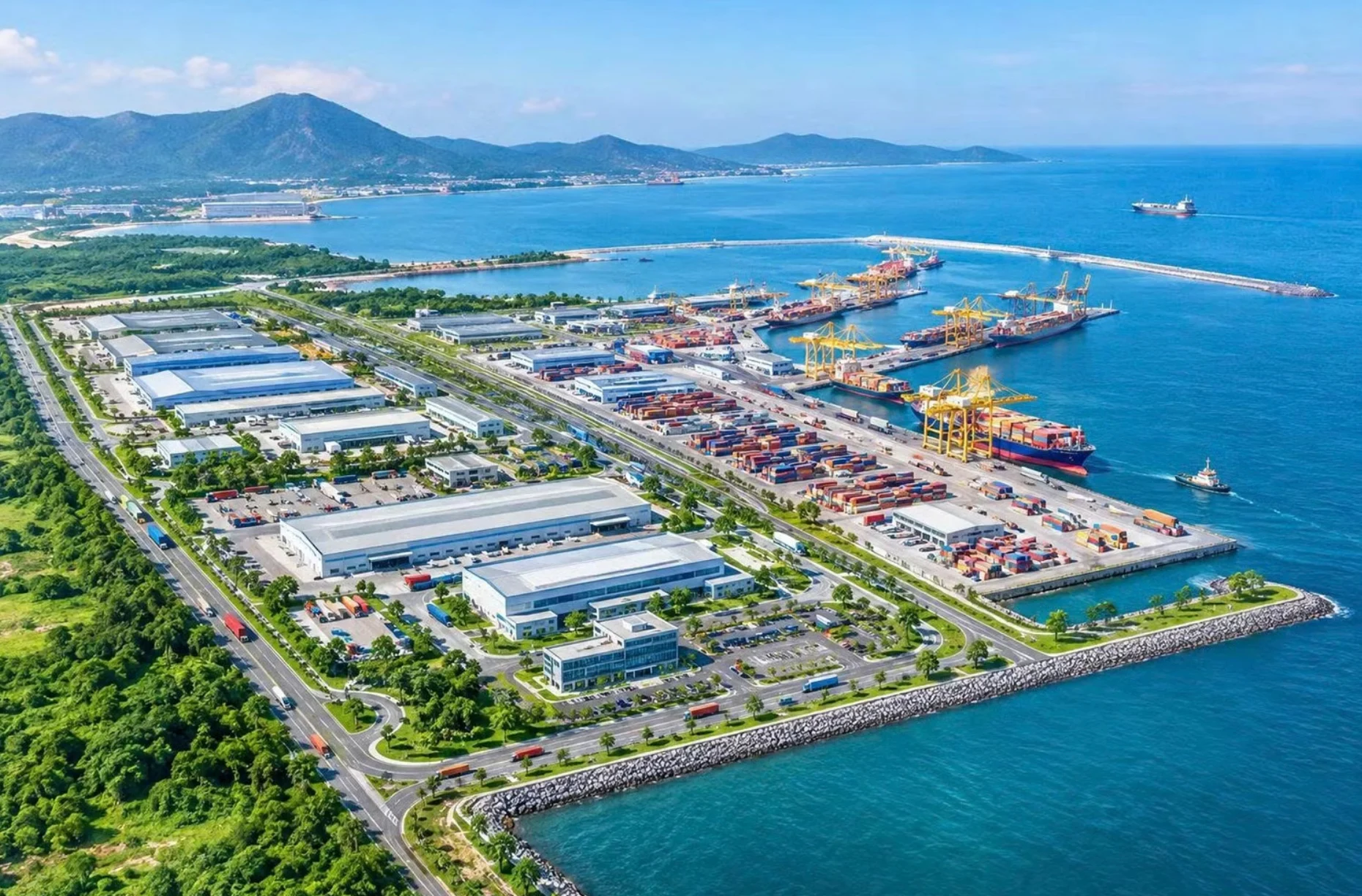 Công ty của tỷ phú Phạm Nhật Vượng đầu tư khu logistics 1,5 tỷ USD ở Hà Tĩnh