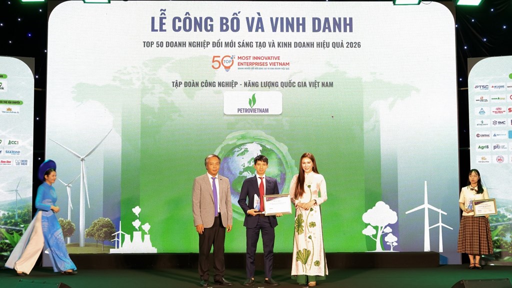 Petrovietnam được vinh danh tại hai hạng mục VIE50 và VIE10