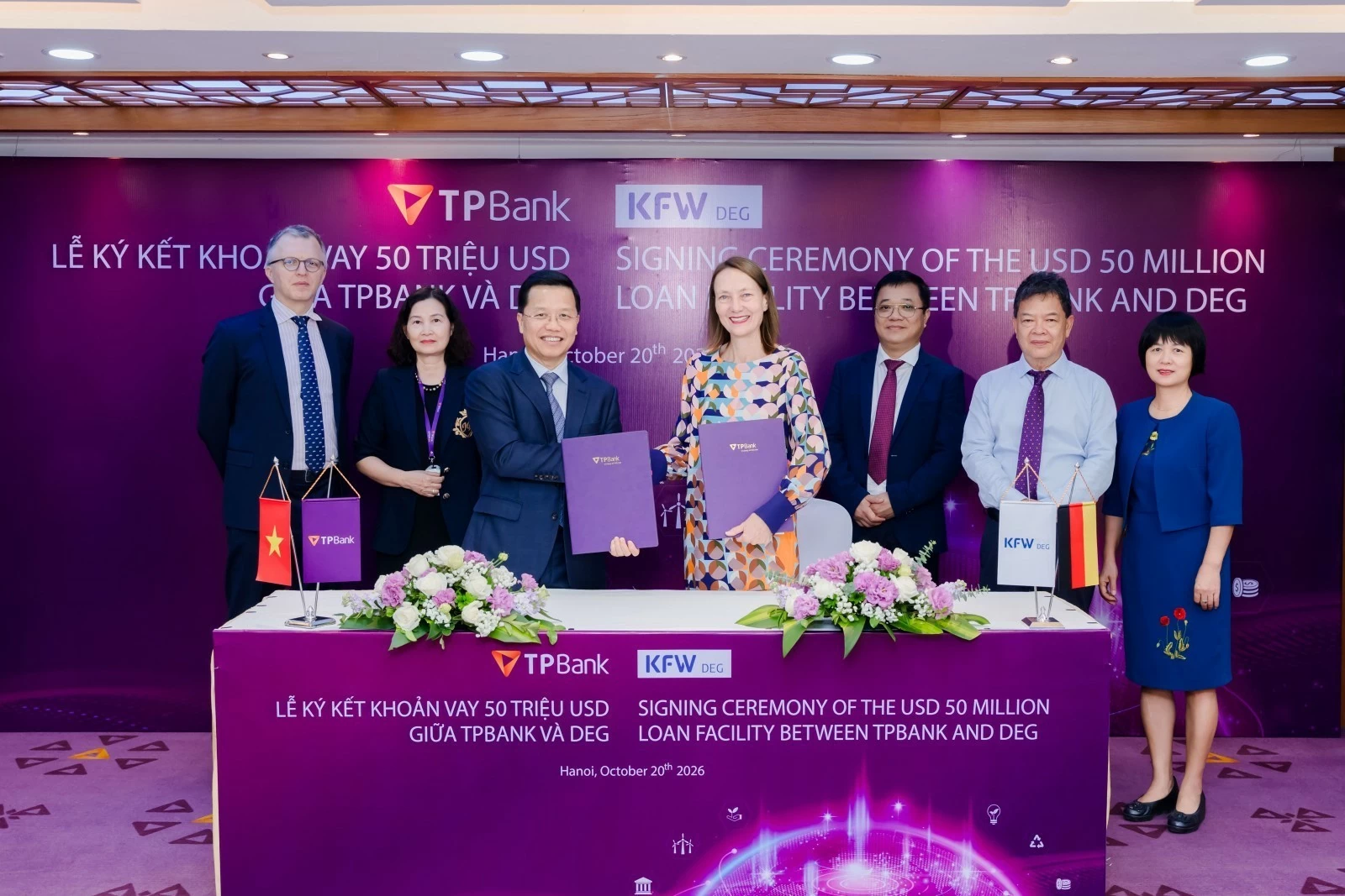 tpbank-nhan-50-trieu-usd-von-dai-han-tu-deg-toi-uu-nguon-von-quoc-te-thuc-day-tai-chinh-xanh