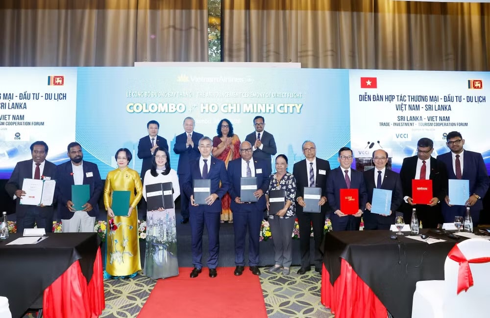 Doanh nghiệp đóng vai trò trung tâm và tiên phong trong hợp tác Việt Nam - Sri Lanka