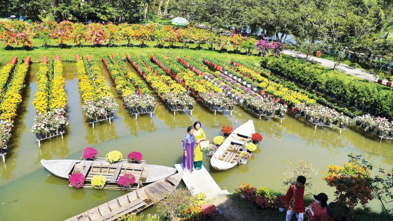 lang-hoa-mien-tay-nam-bo-hoi-ha-mua-tet