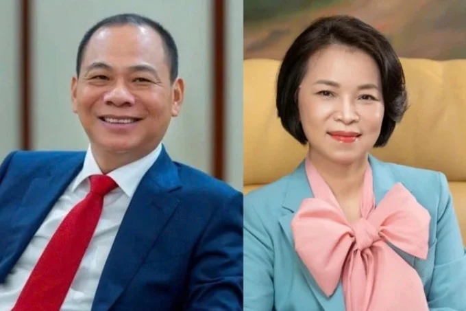 Tài sản vợ chồng tỷ phú Phạm Nhật Vượng tăng mạnh, lên gần 30 tỷ USD