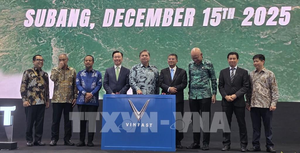 Khánh thành nhà máy VinFast đầu tiên tại Đông Nam Á