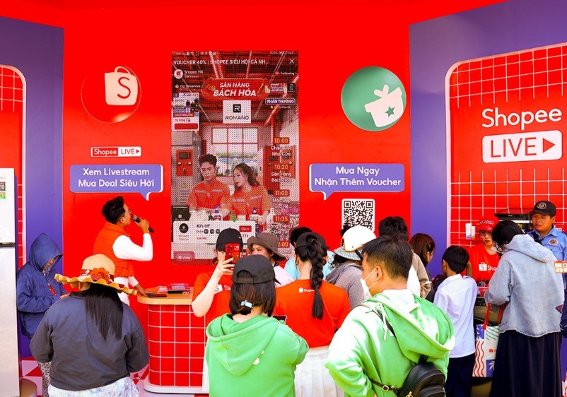 Shopee công bố chính sách giảm phí cố định, hỗ trợ nhà bán hàng