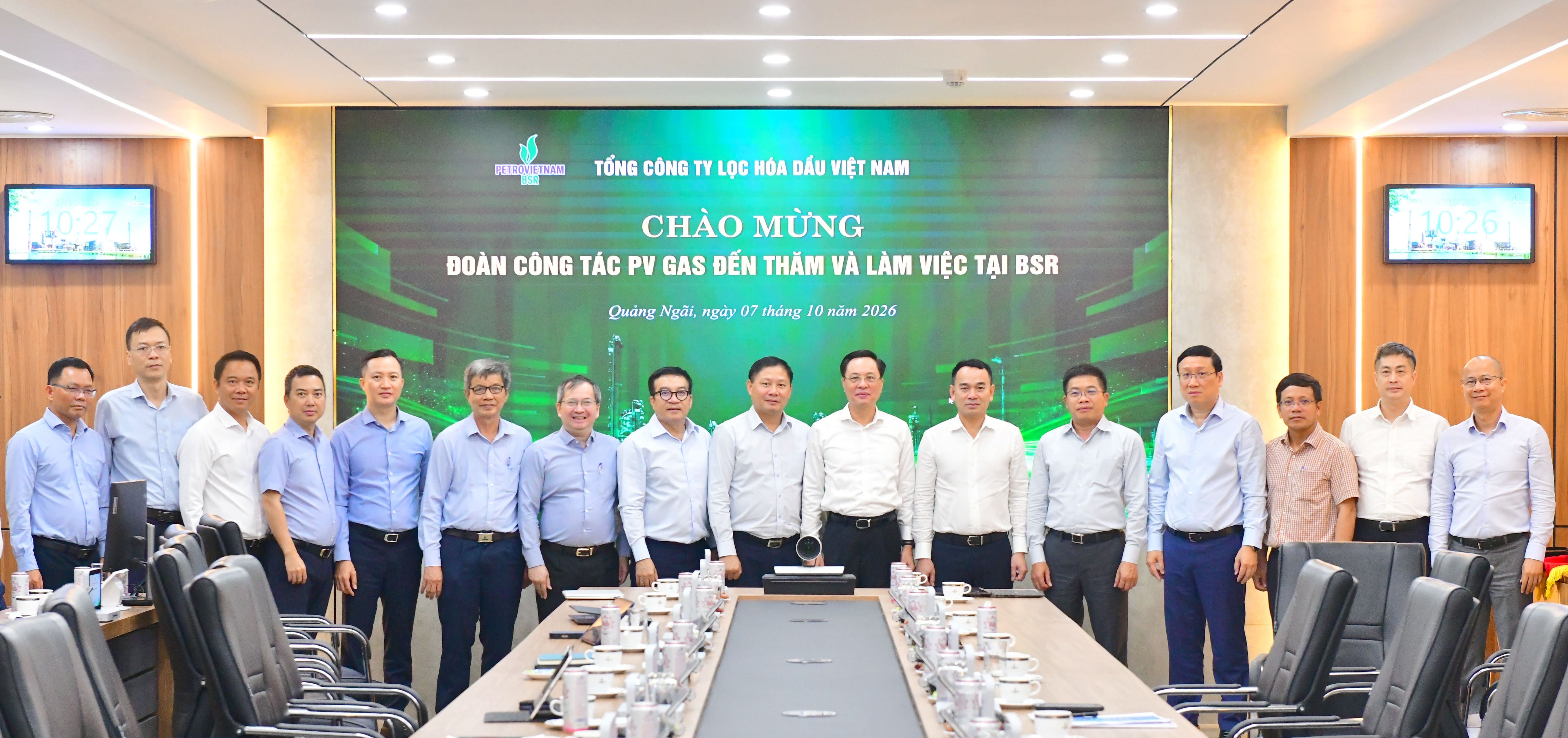 PV GAS và BSR tăng cường hợp tác, gia tăng giá trị từ liên kết chuỗi