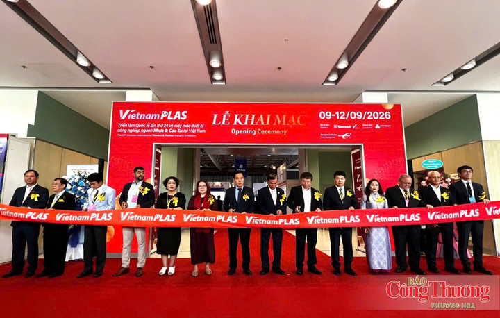 Hơn 650 doanh nghiệp tham gia triển lãm VietnamPlas 2026