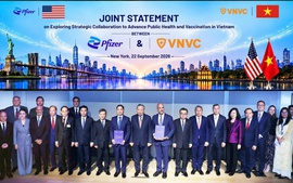 VNVC và Pfizer trao văn kiện hợp tác tại Mỹ, tăng cường năng lực y tế cho Việt Nam
