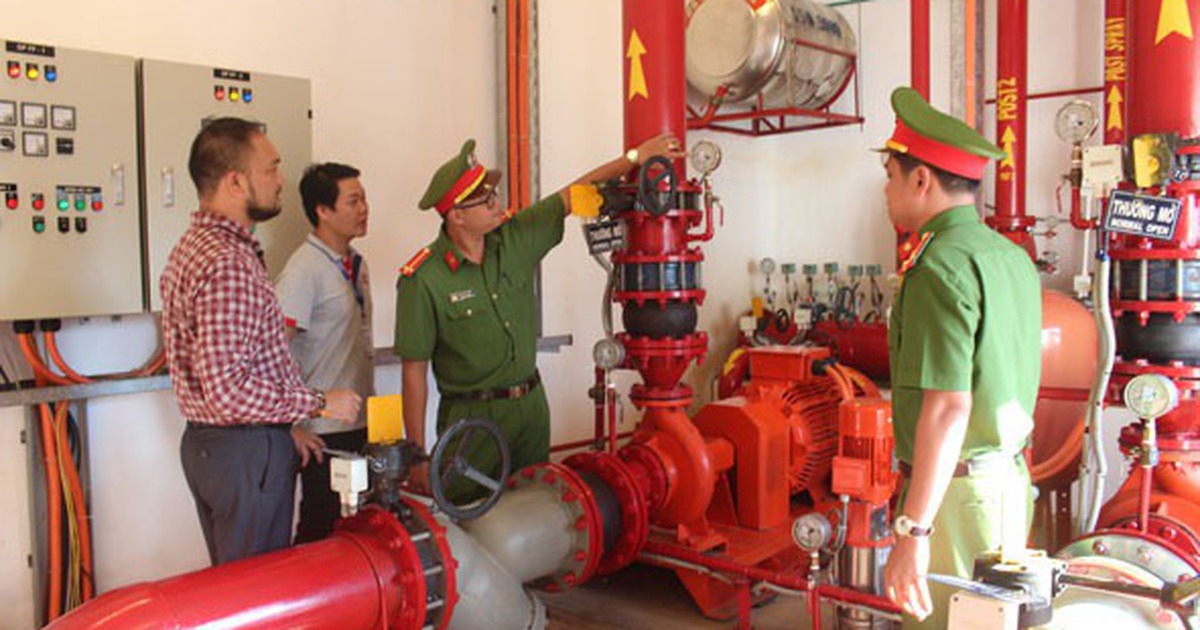 Dự án nào không phải nghiệm thu phòng cháy, chữa cháy?