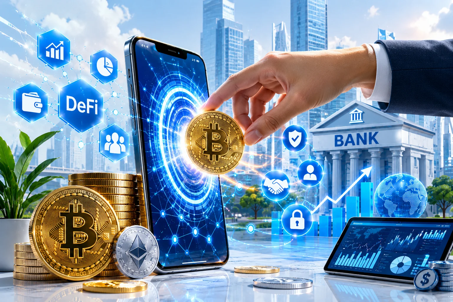 DeFi: Phép thử đối với thể chế của Trung tâm tài chính quốc tế