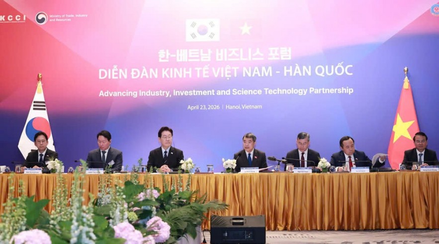 Việt Nam - Hàn Quốc định hình hợp tác thế hệ mới trong các lĩnh vực then chốt