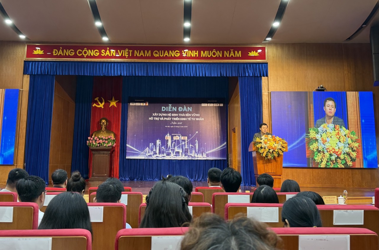 Xây dựng hệ sinh thái bền vững hỗ trợ và phát triển kinh tế tư nhân
