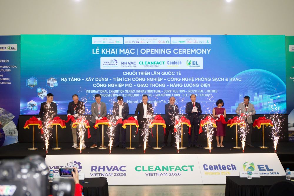 Contech Vietnam 2026: Kết nối công nghệ, thiết bị với nhu cầu xây dựng