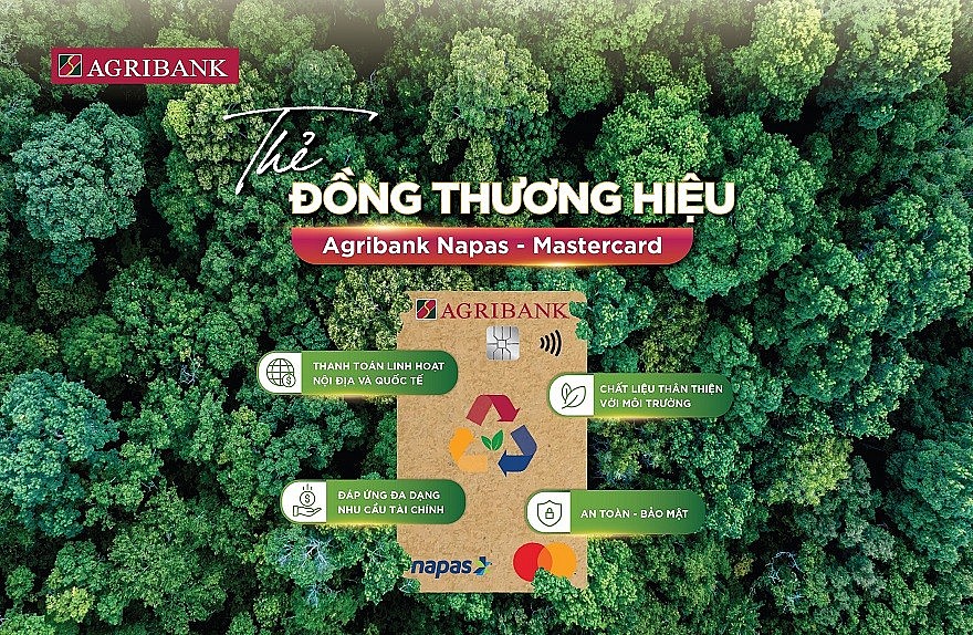 Agribank ra mắt thẻ đồng thương hiệu Napas - Mastercard: Một thẻ, mọi giao dịch, vì tương lai xanh