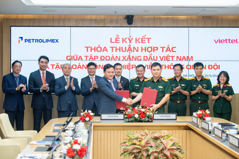 Petrolimex và Viettel thống nhất hợp tác trên 6 trụ cột chiến lược