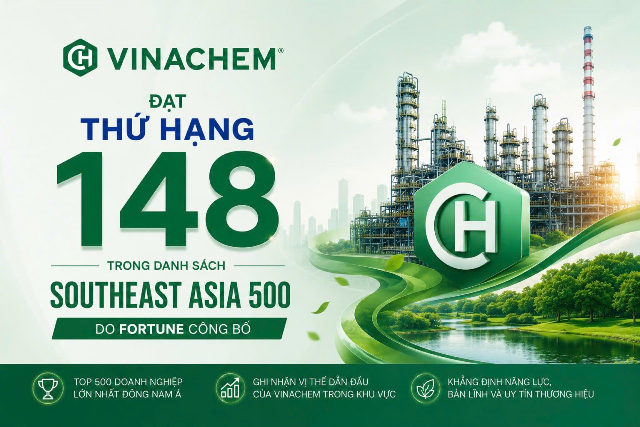 vinachem-duoc-vinh-danh-trong-bang-xep-hang-500-doanh-nghiep-hang-dau-dong-nam-a-nam-2026