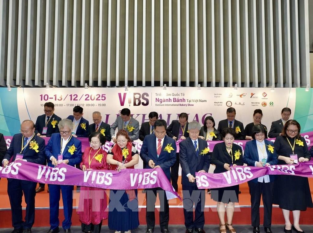 Triển lãm quốc tế ngành bánh 2025 quy tụ 120 đơn vị từ 12 quốc gia