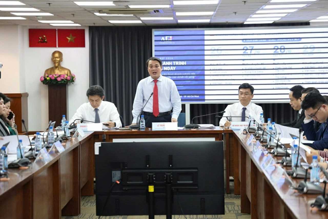 WEF lần đầu đồng thương hiệu Diễn đàn Kinh tế mùa Thu tại TP. Hồ Chí Minh