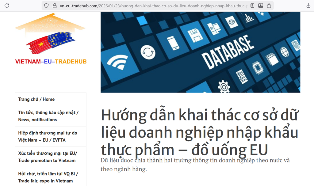 hoan-thanh-co-so-du-lieu-doanh-nghiep-nhap-khau-nong-san-thuc-pham-va-do-uong-cua-eu