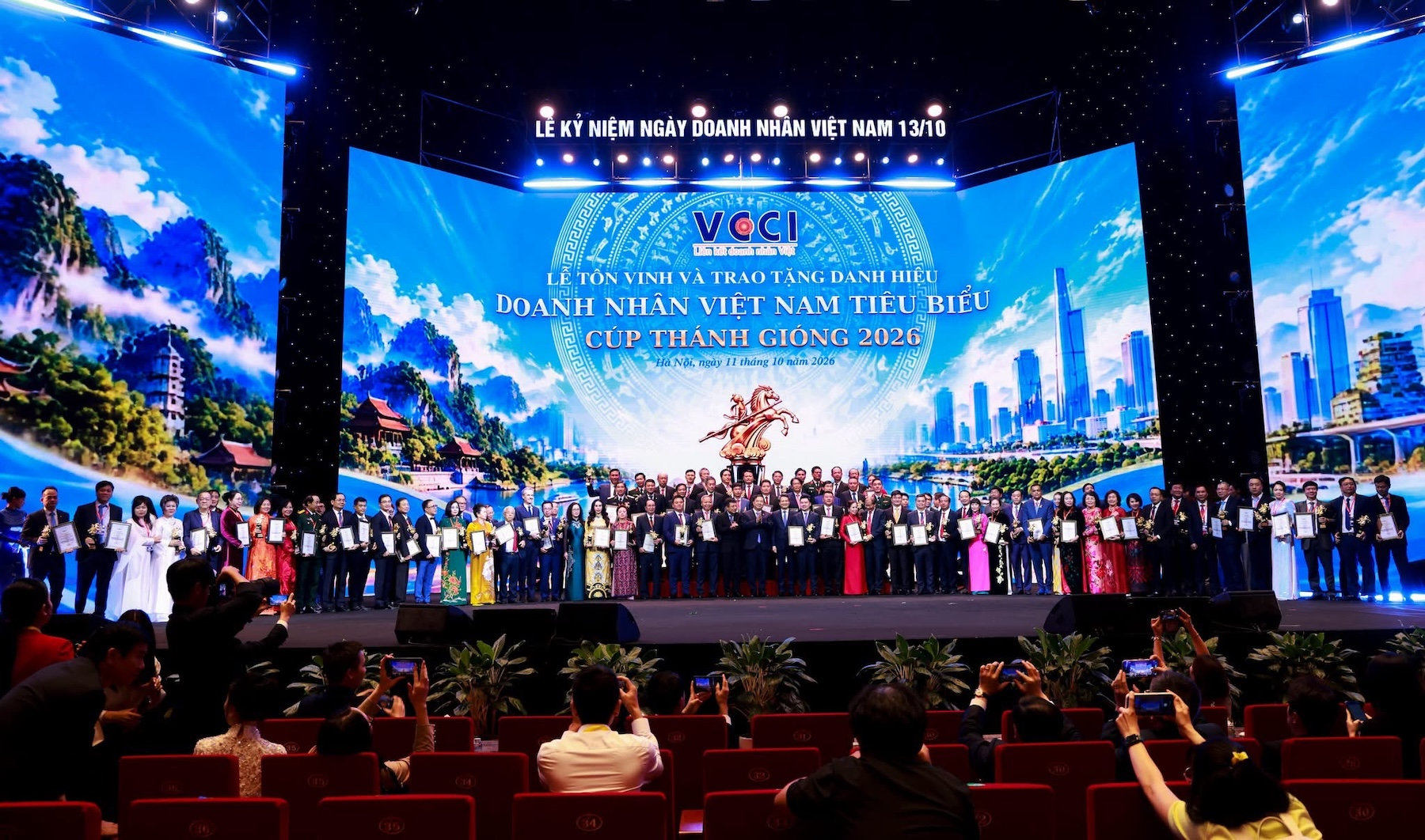 Tôn vinh “Doanh nhân Việt Nam tiêu biểu - Cúp Thánh Gióng” năm 2026 (lượt 2)