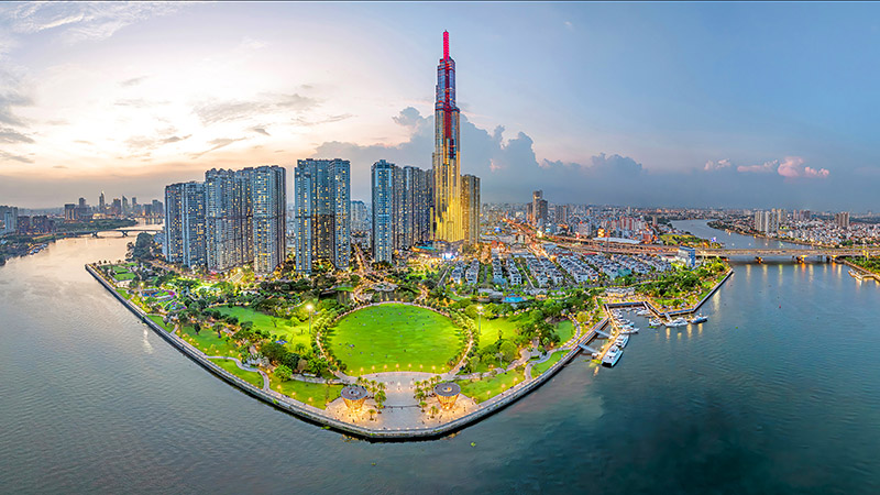 Tòa nhà Landmark 81_biểu tượng_Ảnh Lê Hoàng Mến.jpg