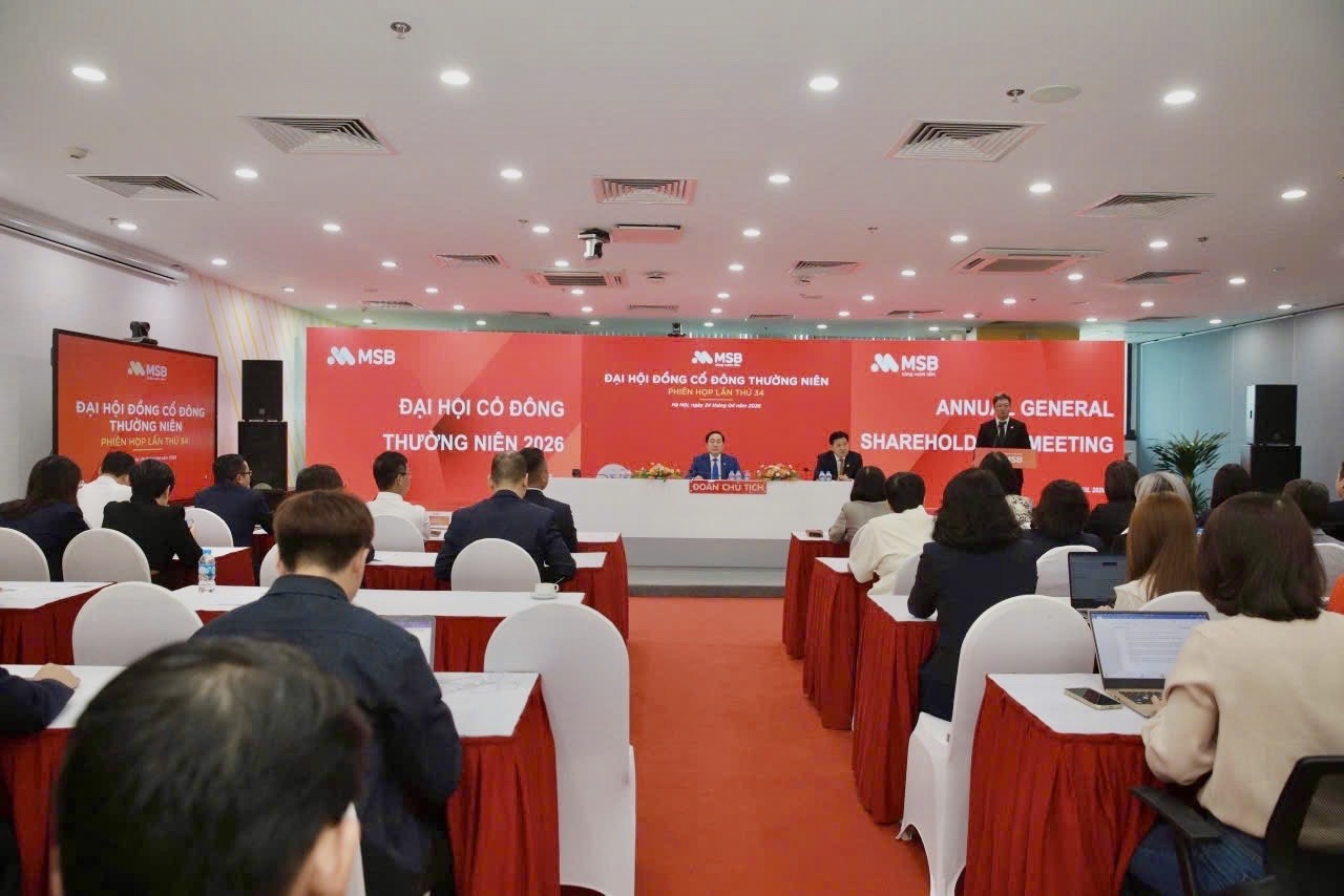 Đại hội đồng cổ đông MSB: Đặt kế hoạch lãi kỷ lục 8.000 tỷ đồng, bước đi chiến lược thành tập đoàn tài chính