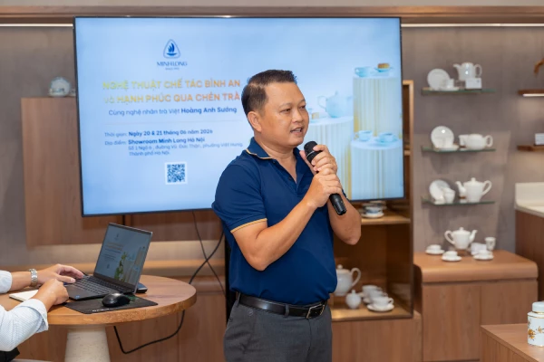 Minh Long lan tỏa giá trị văn hóa qua chén trà Việt