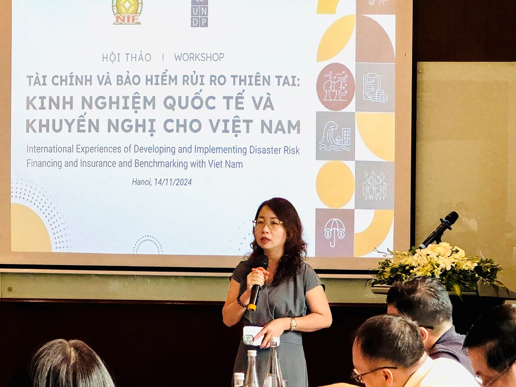 Khuyến nghị cho giải pháp tài chính và bảo hiểm rủi ro thiên tai