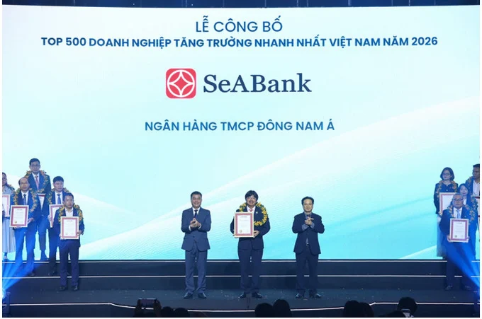 SeABank lần thứ 7 vào FAST500, củng cố nền tảng tăng trưởng bền vững