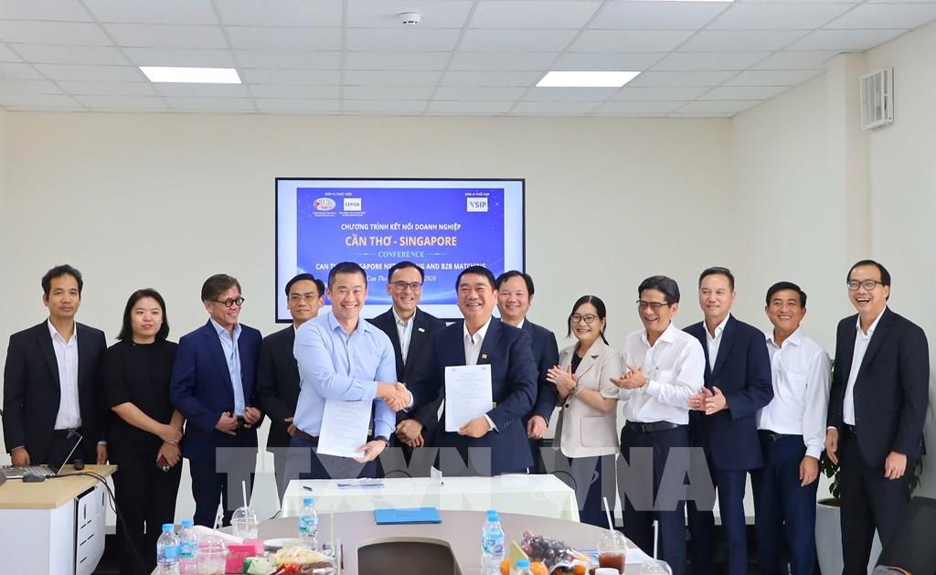 Doanh nghiệp Singapore tìm hiểu cơ hội đầu tư tại VSIP Cần Thơ