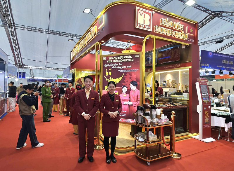 Doanh nghiệp kỳ vọng mở rộng thị trường tại Hội chợ quốc tế vàng bạc, đá quý