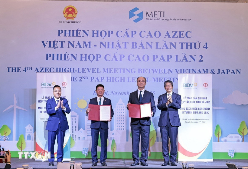 Việt Nam-Nhật Bản: Mở rộng hợp tác chuyển đổi năng lượng sạch