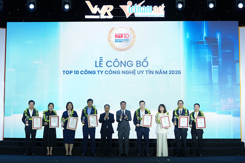 ETC được vinh danh Top 3 Công ty công nghệ cung cấp sản phẩm, dịch vụ và giải pháp chuyển đổi số uy tín năm 2026