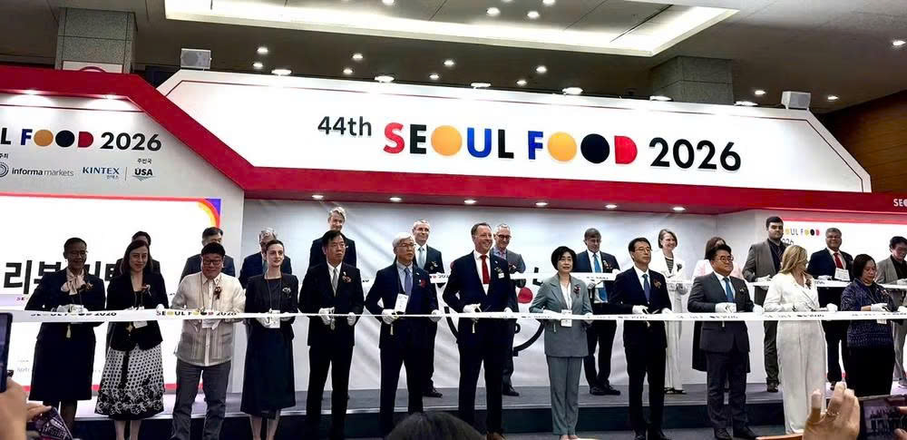 Việt Nam tham dự Hội chợ Triển lãm quốc tế Công nghiệp thực phẩm Seoul Food 2026
