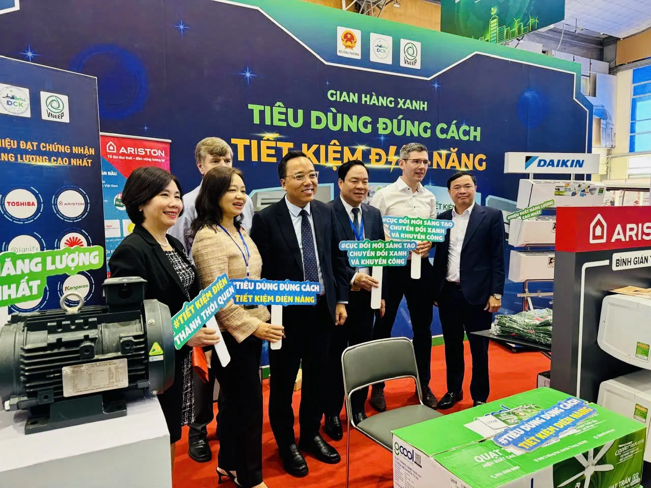 80 doanh nghiệp mang tương lai xanh đến Triển lãm Hội chợ Thiết bị Tiết kiệm năng lượng 2025