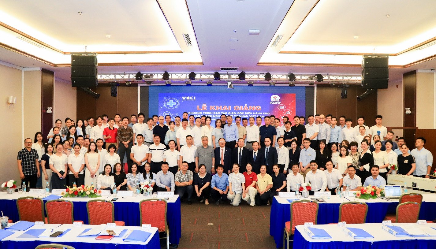 VCCI hỗ trợ đào tạo Giám đốc điều hành doanh nghiệp y tế tư nhân