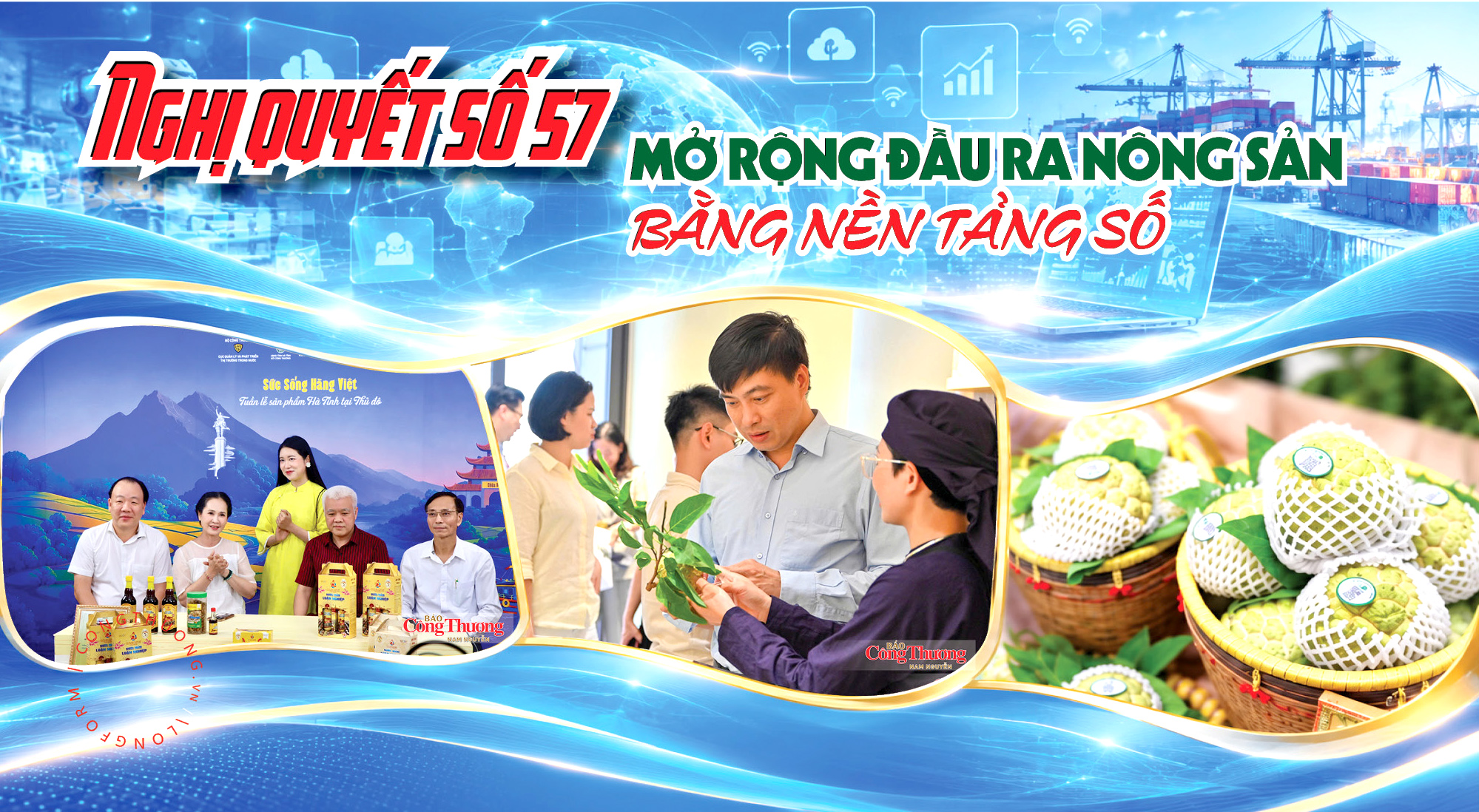 Nghị quyết 57: Mở rộng đầu ra nông sản bằng nền tảng số