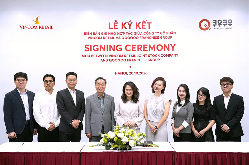 Vincom Retail bắt tay “ông lớn” QooQoo Premium Buffet Hàn Quốc