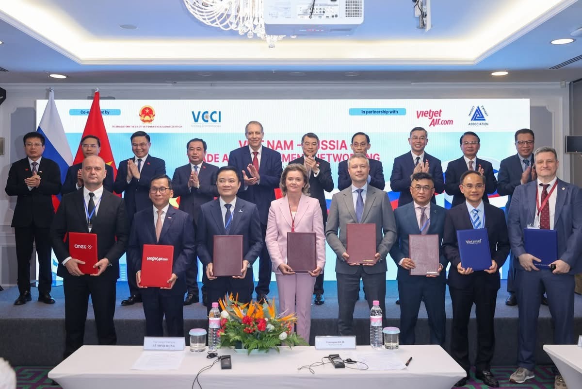 VCCI tăng cường các hoạt động kết nối doanh nghiệp Việt Nam - Nga
