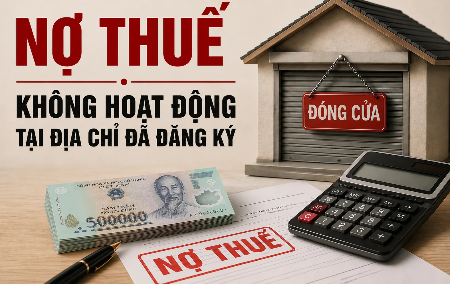 Chủ doanh nghiệp bỏ địa chỉ kinh doanh sẽ bị cơ quan thuế công khai thông tin
